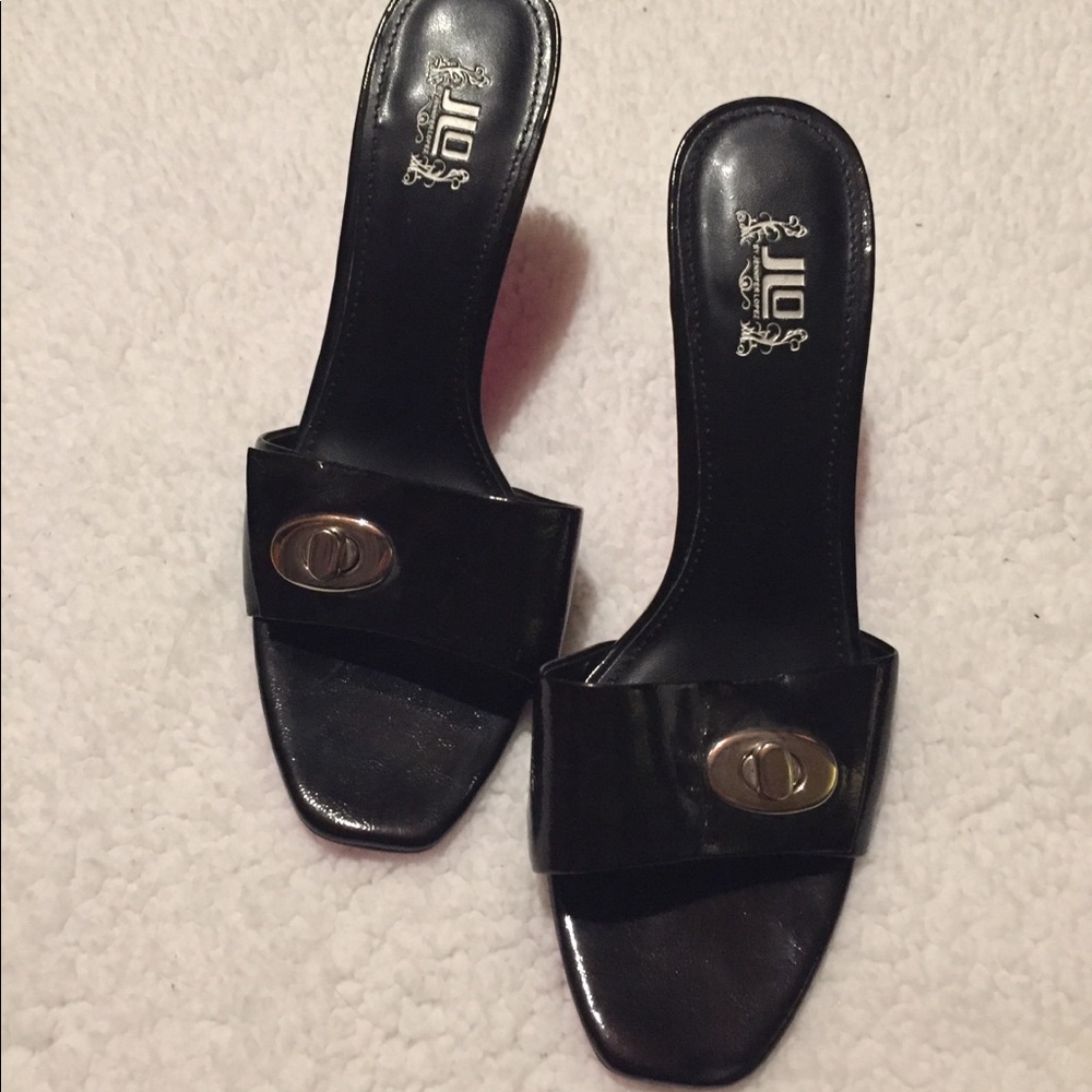🍁3/$25 J Lo high heel slide sandals